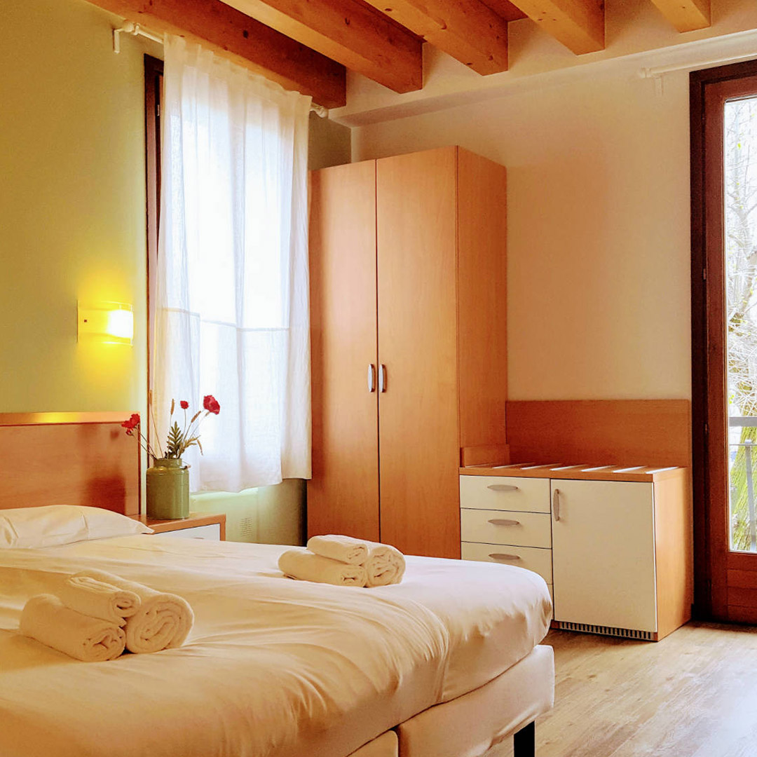 Una camera della Locanda Avanguardia a Solferino