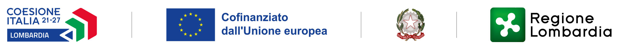 Cofinanziato dall'Unione europea, PR FESR Lombardia 2021-2027, Regione Lombardia